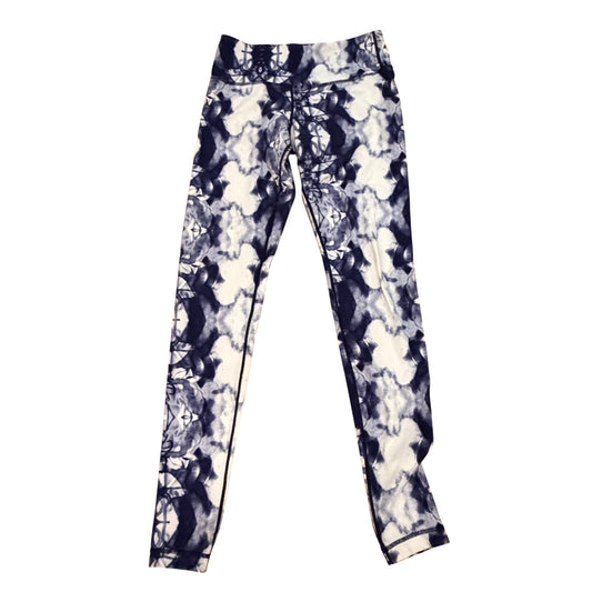 Lululemon Dark Blue Tie Dye Wonder Under Legging Womens Size 6