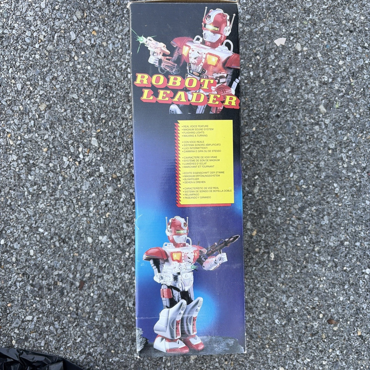 Vintage Robot Leader Zadak Walking Talking Battery Operated Toy NEW