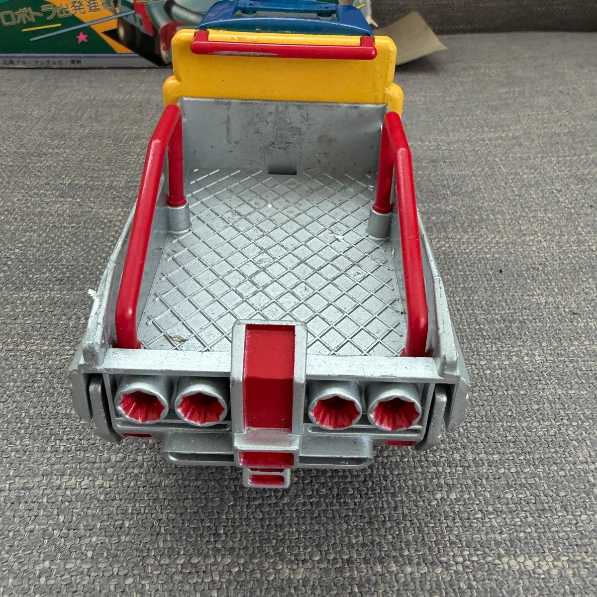 Vintage 1982 Popy Popinica Series PC-27 Robotra Truck Robot Hacchan With Box