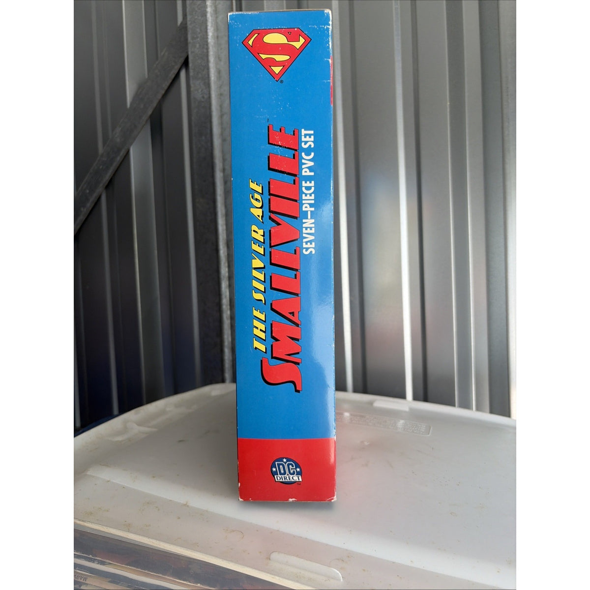 The Silver Age Smallville 7 Piece PVC Set DC Direct NEW