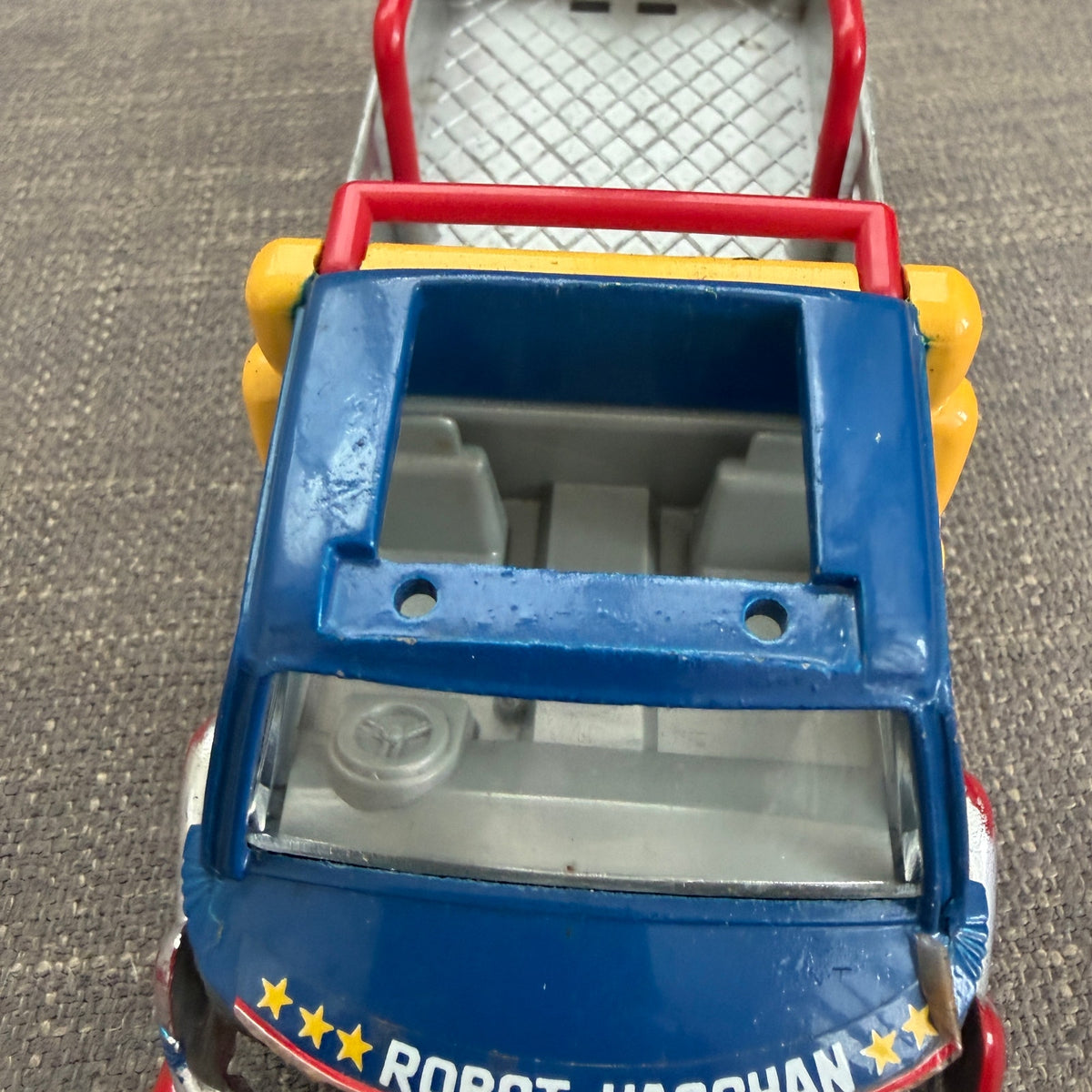 Vintage 1982 Popy Popinica Series PC-27 Robotra Truck Robot Hacchan With Box