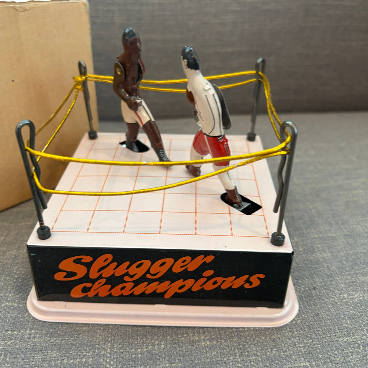 Slugger Champions Boxing Wind-Up Toy MS381 With Box NO KEY