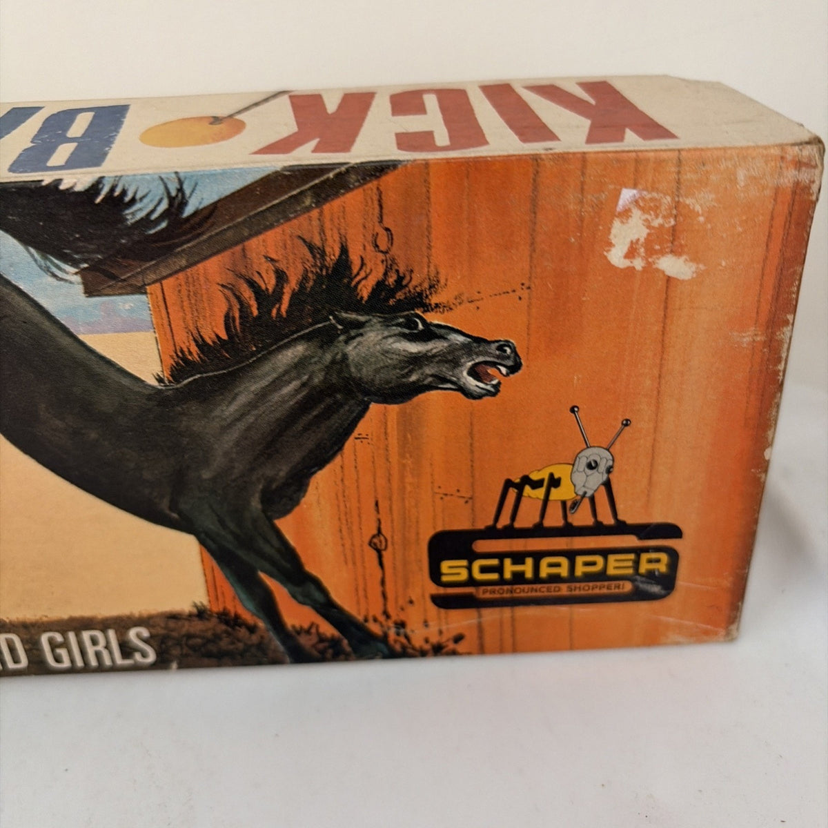 Vintage Schaper Kick Back Game of Action & Skill Sealed In Original Box 1965