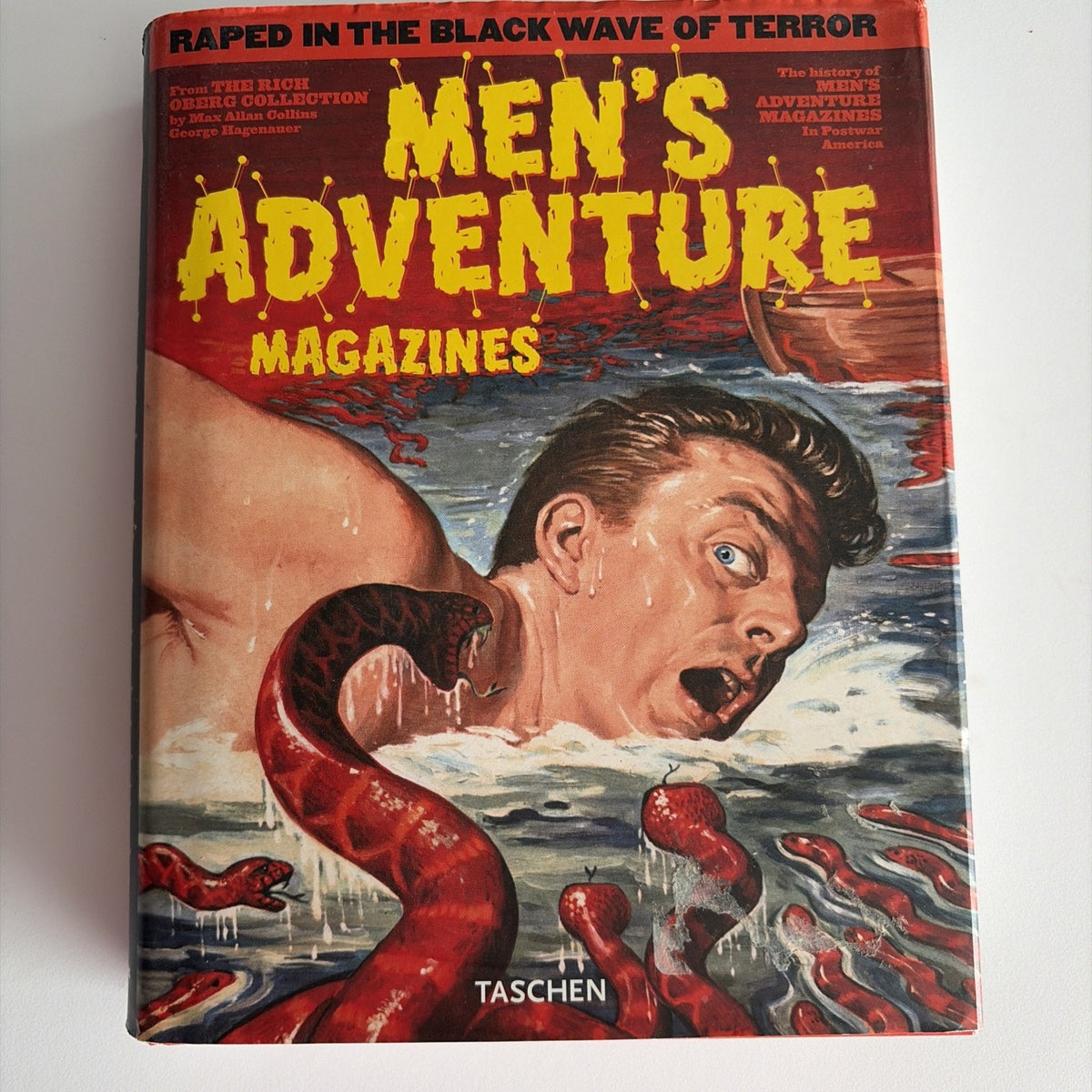 Men’s Adventure Magazines Vintage Pulp Cover Art Exploitation History Book
