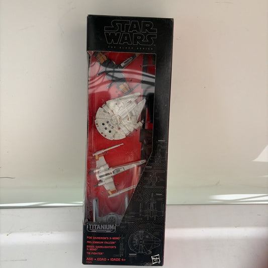 STAR WARS The Black Series Titanium Series Ships NEW