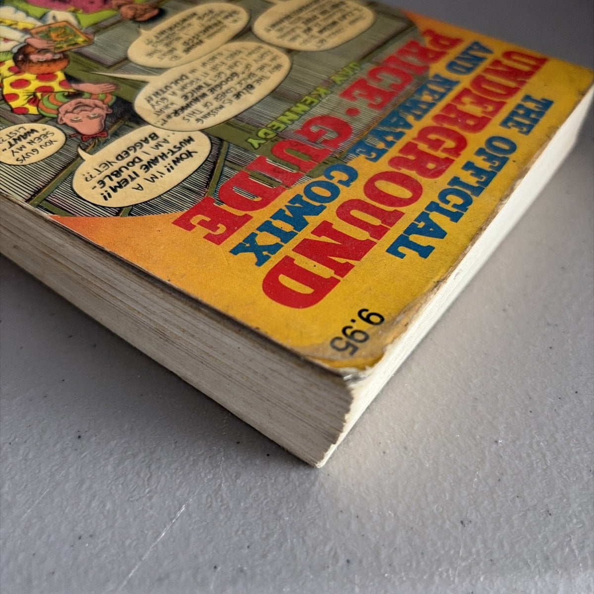 THE OFFICIAL UNDERGROUND & NEWAVE COMIX PRICE GUIDE 1st EDITION 1982