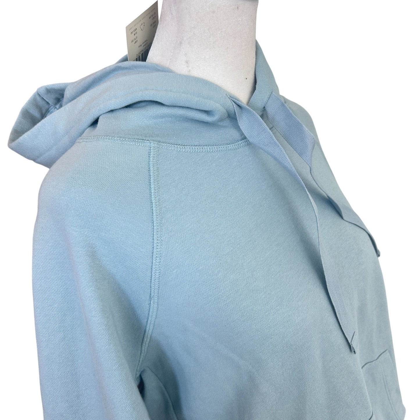 Sweaty Betty London Vapour Blue Revive Cropped Hoody Womens Size Small NEW