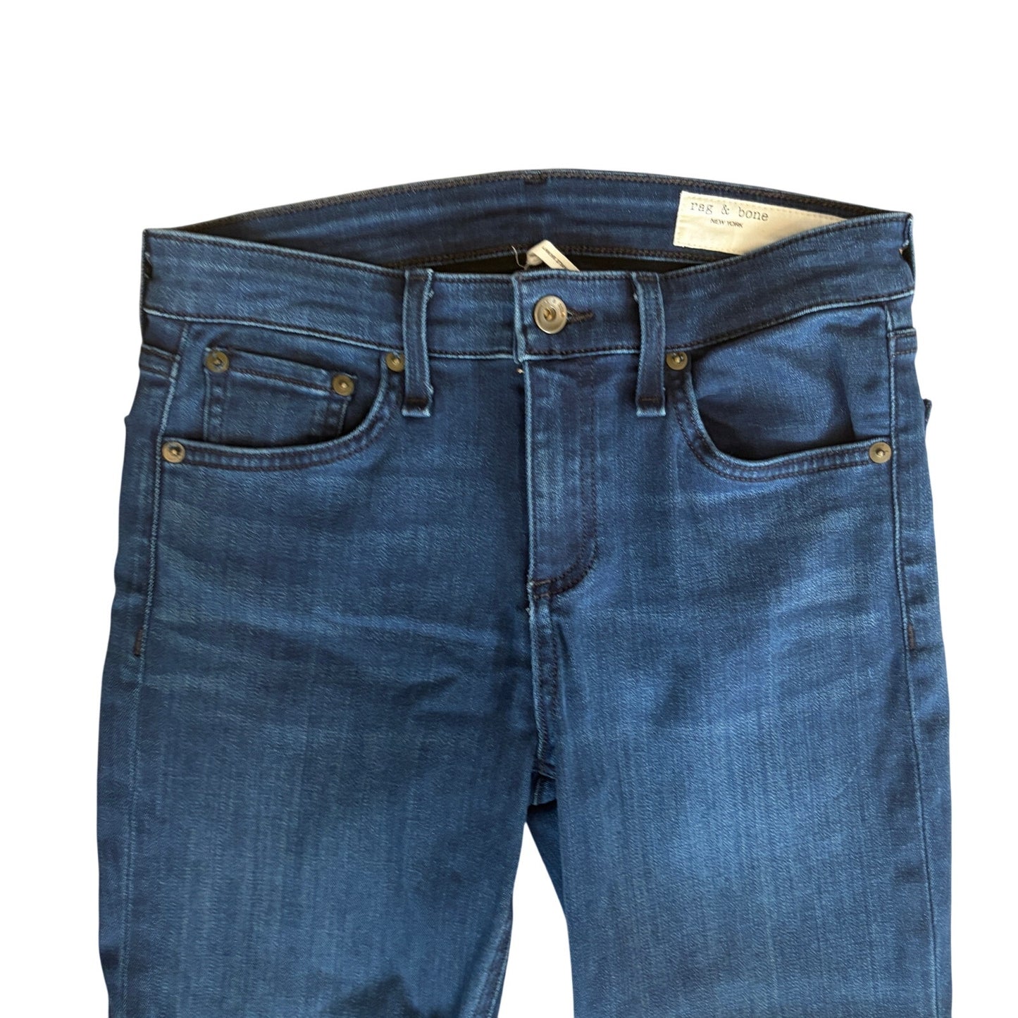 Rag & Bone Cate Mid-Rise Ankle Skinny Dark Wash Jeans Women's Size 26