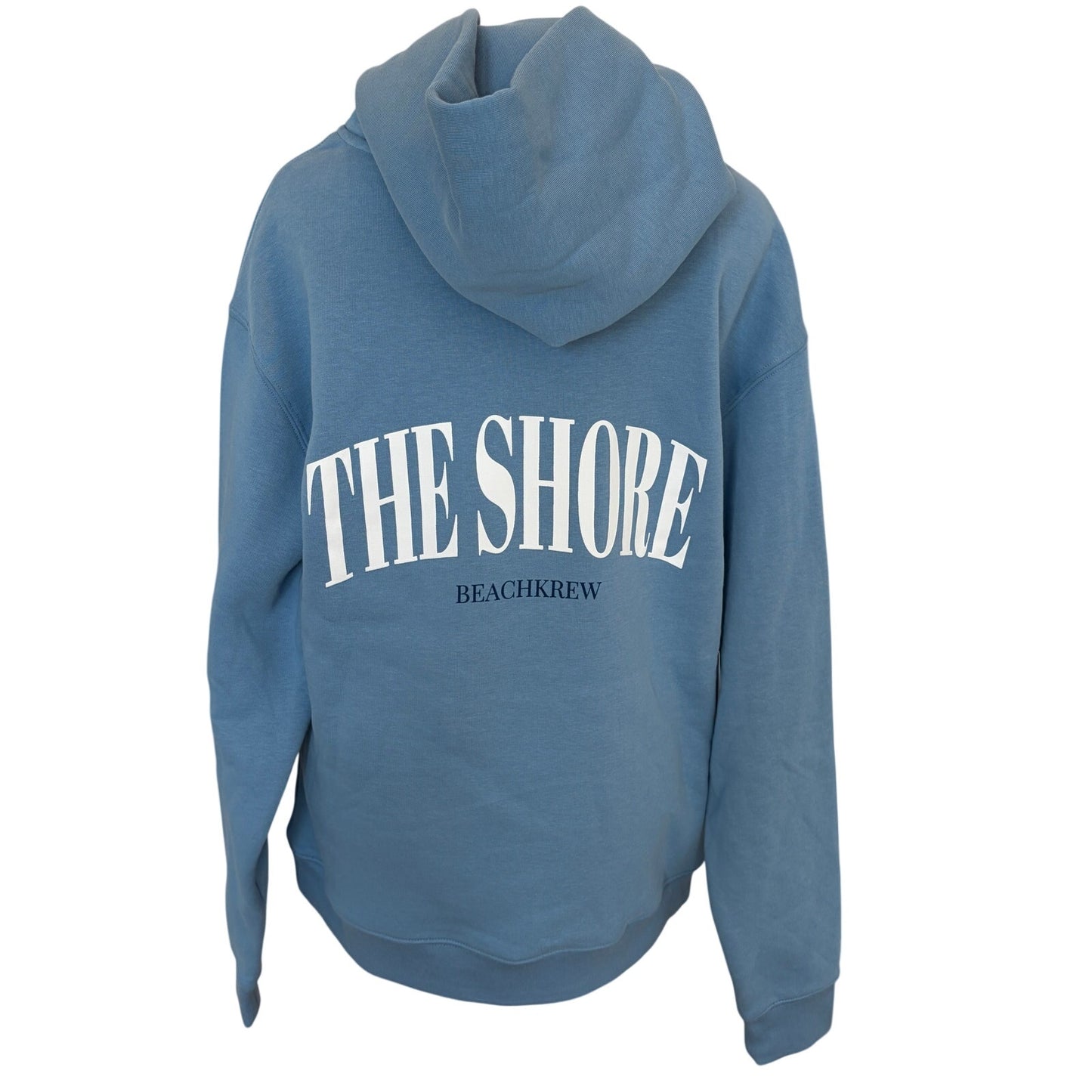 Beachkrew Light Blue Hooded Sweatshirt The Shore Hoodies Womens Size Small NEW