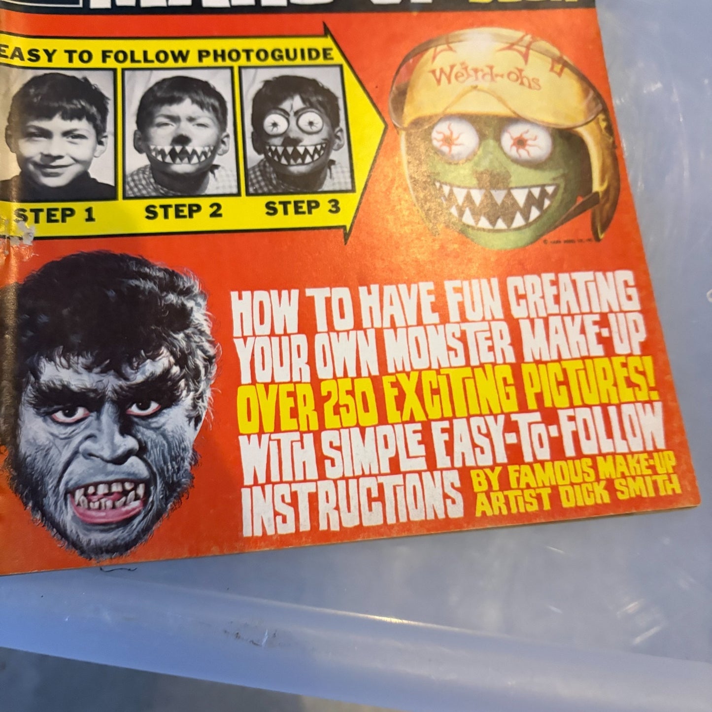 Famous Monsters Filmland Do-It-Yourself Monster Make-Up Handbook Magazine 1965