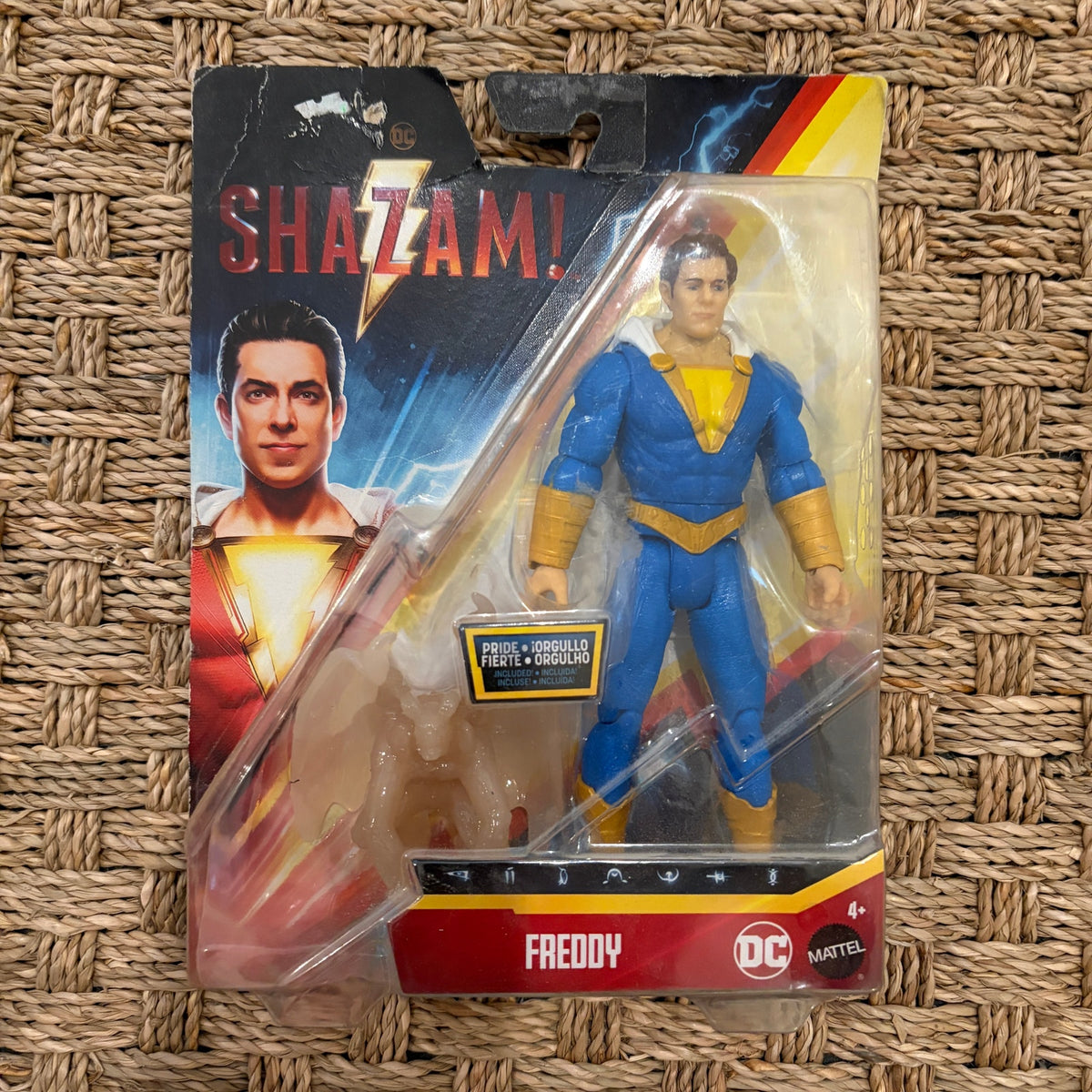 DC Comics Shazam! LOT 3 Figures Shazam, Eugene, Freddy 6" Figures NEW