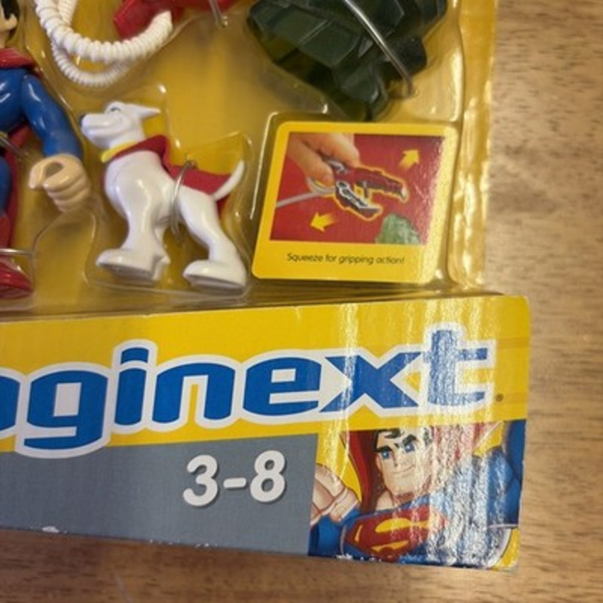 SUPERMAN And Krypto Dog Imaginext DC Super Friends, New
