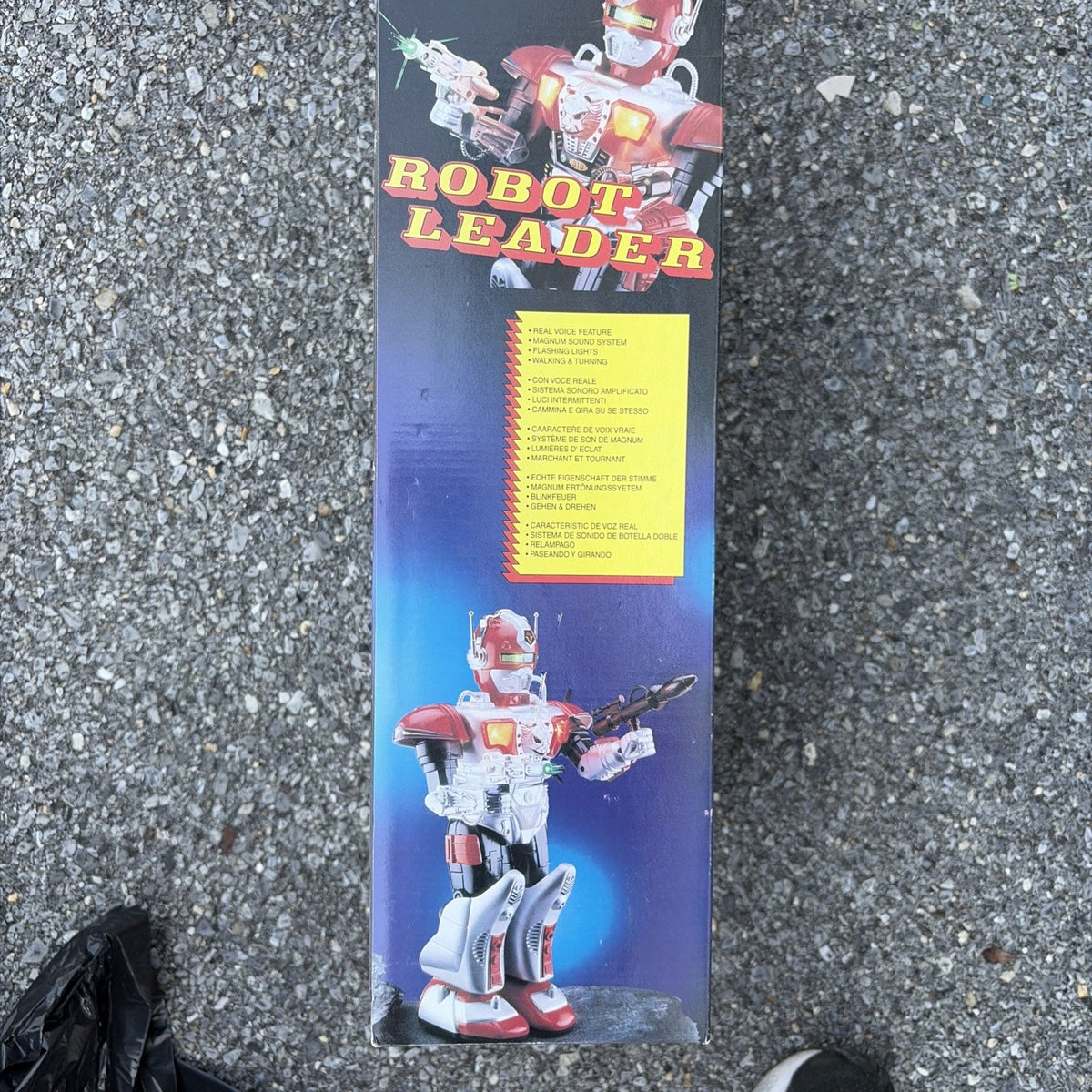 Vintage Robot Leader Zadak Walking Talking Battery Operated Toy NEW