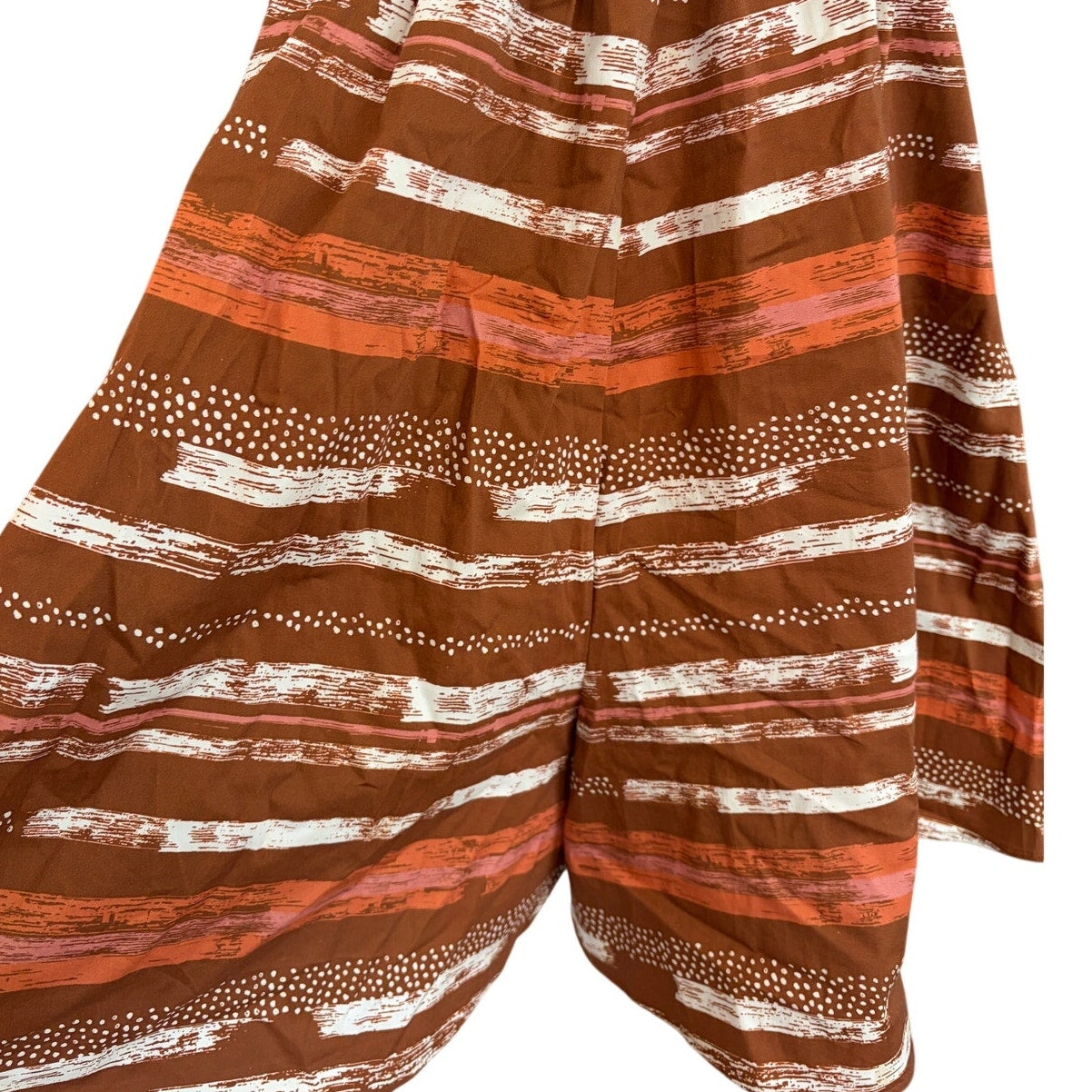 Anthropologie Hutch Bandeau Brown, Orange, Pink Womens Size Medium