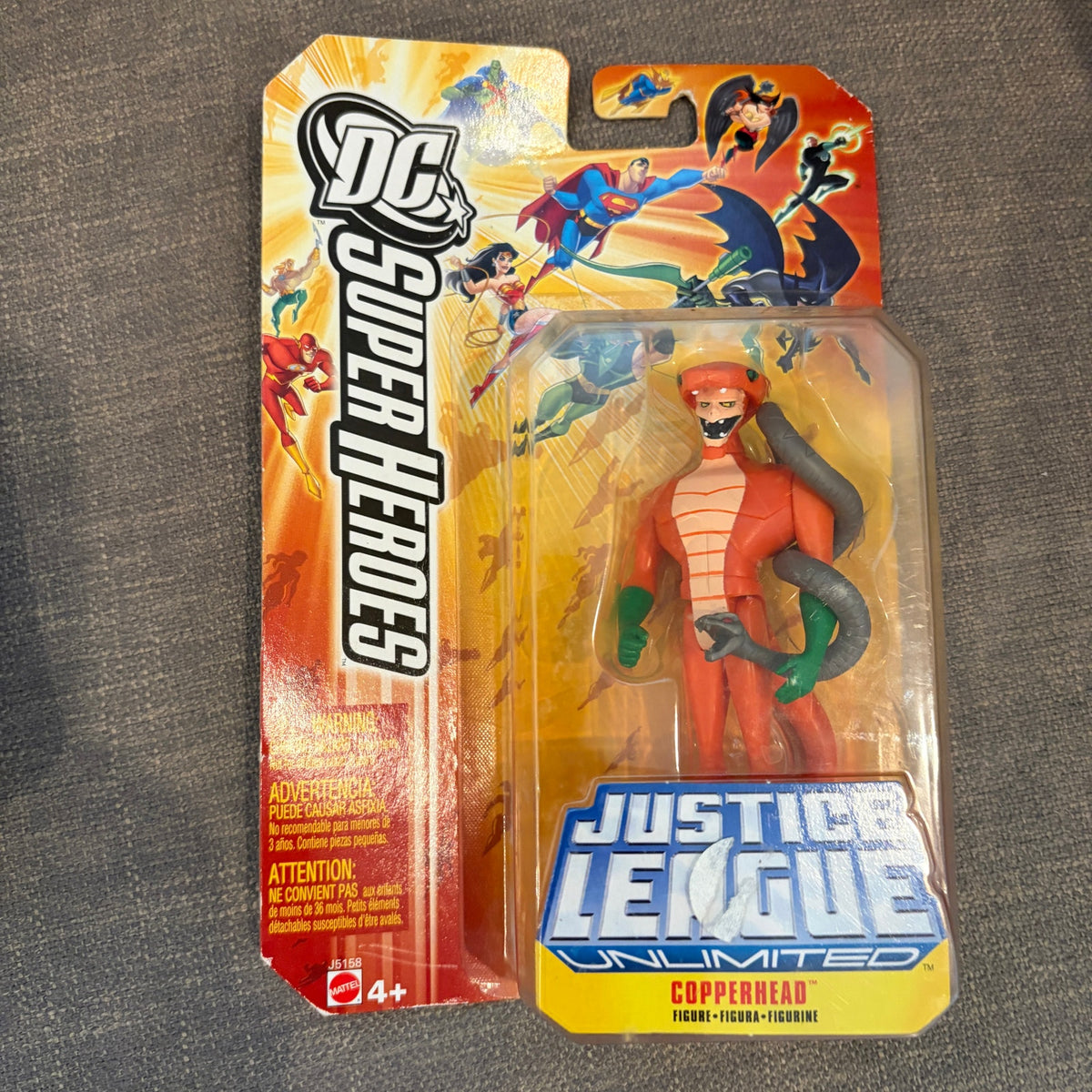 DC Super Heroes Justice League Unlimited 4 Figures NEW