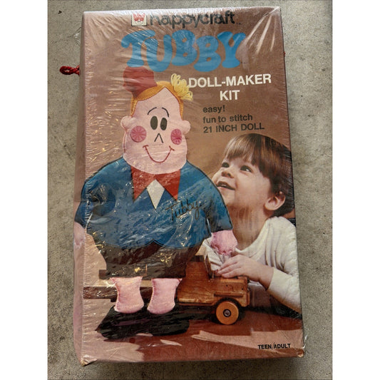 Vintage 1973 Whitman Happycraft Little Lulu TUBBY 21" Doll Making Kit NEW Sealed