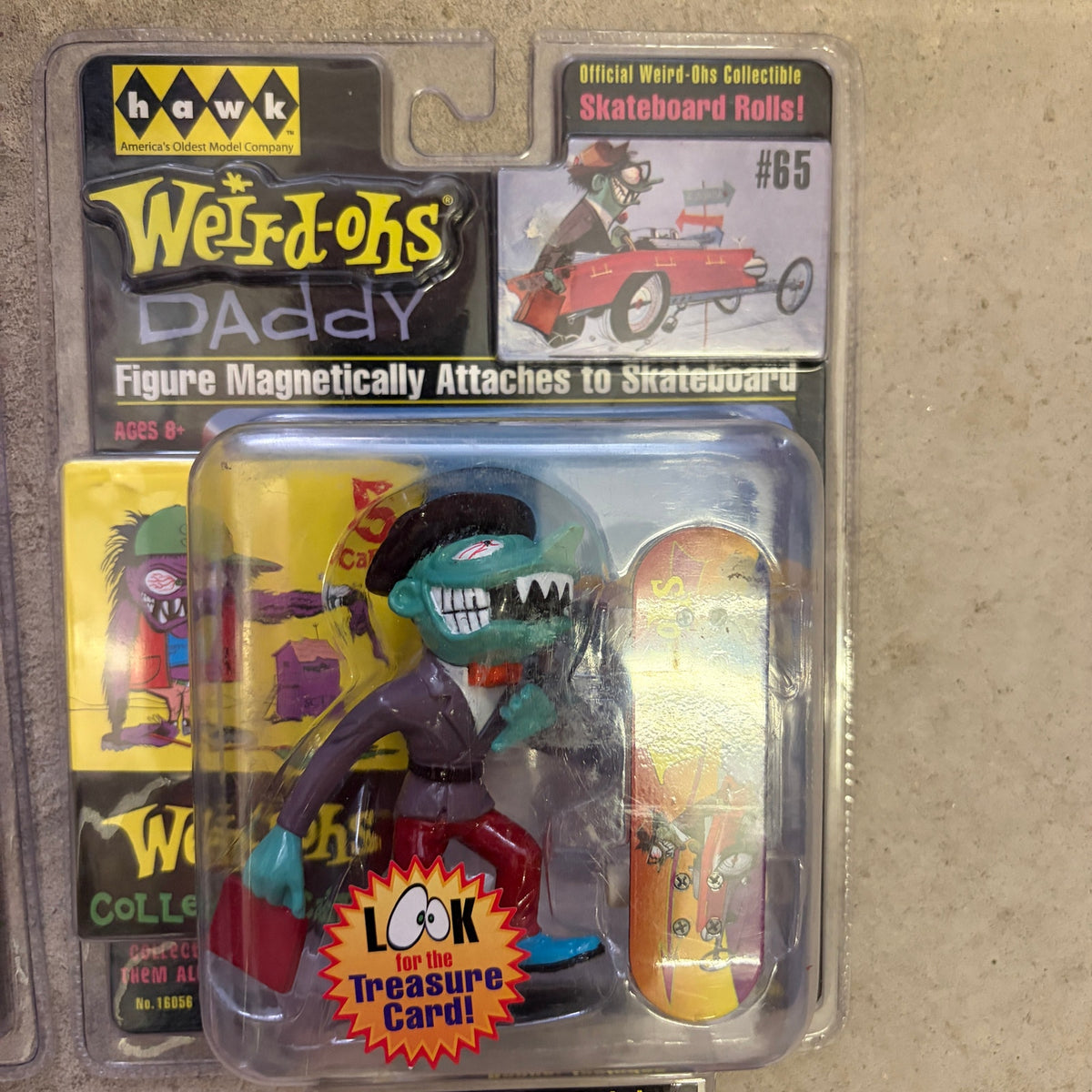 LOT 5 Weird-Ohs Skateboarding Figures NEW