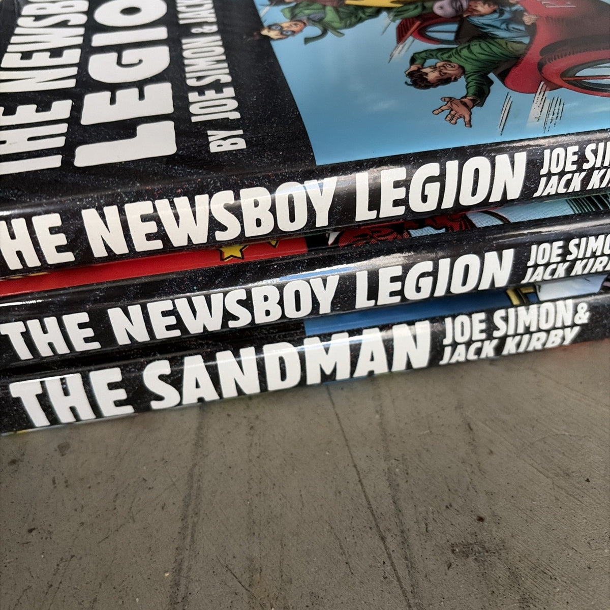 The Newsboy Legion (1 & 2) And The Sandman By Joe Simon And Jack Kirby HC