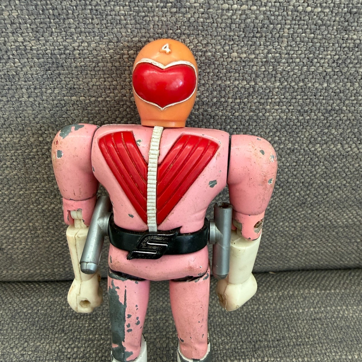 Popy Chogokin Vintage 1970s Momorenger Himitsu Sentai Gorenger Japan 5" Tall