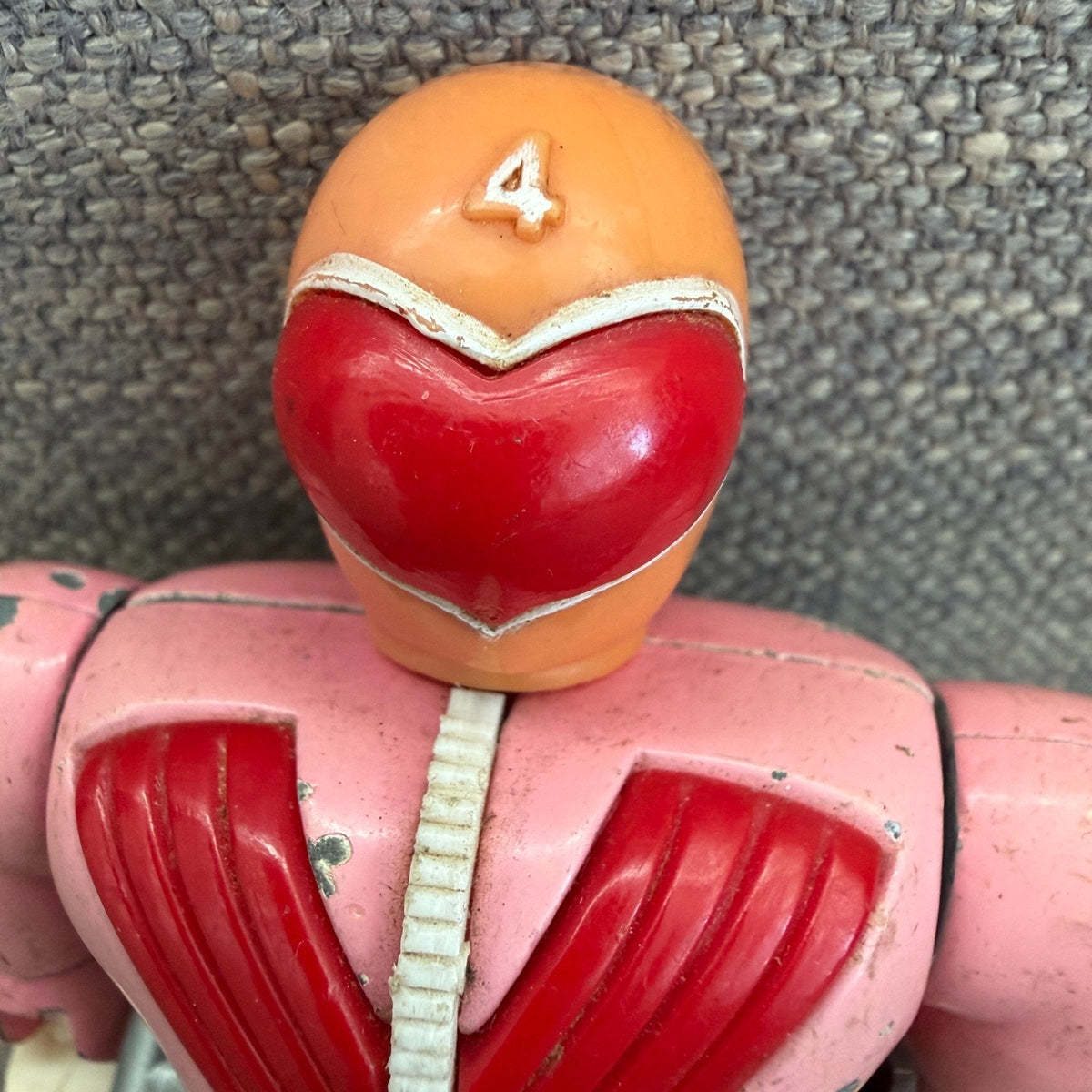 Popy Chogokin Vintage 1970s Momorenger Himitsu Sentai Gorenger Japan 5" Tall
