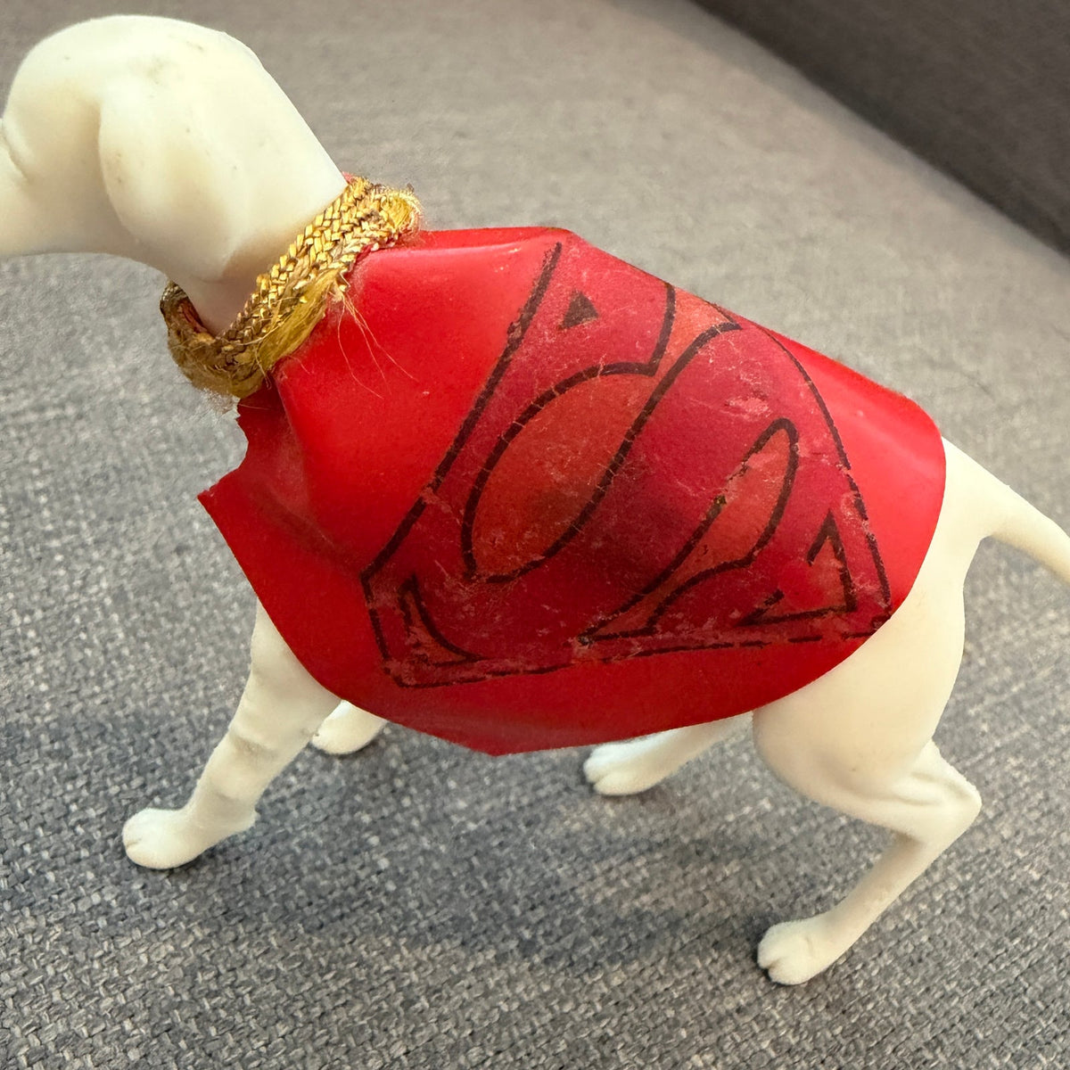 Ideal Captain Action 1966 Superman Krypto The Superdog Figure With Cape 4"
