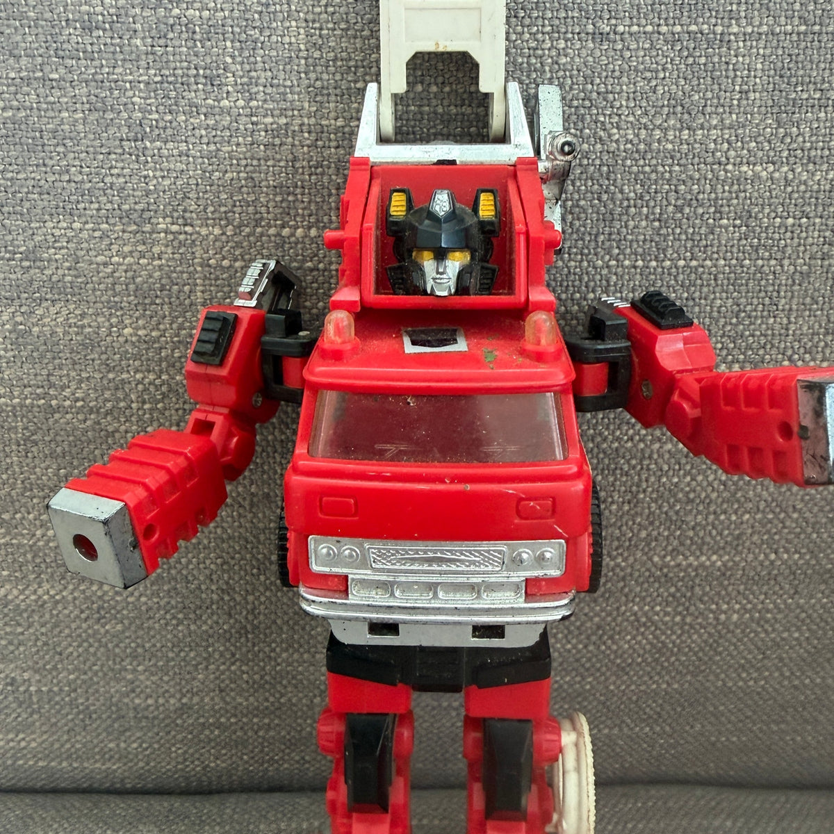 Vintage 1992 Transformers G2 Inferno Autobot Hasbro Fire Truck Action Figure