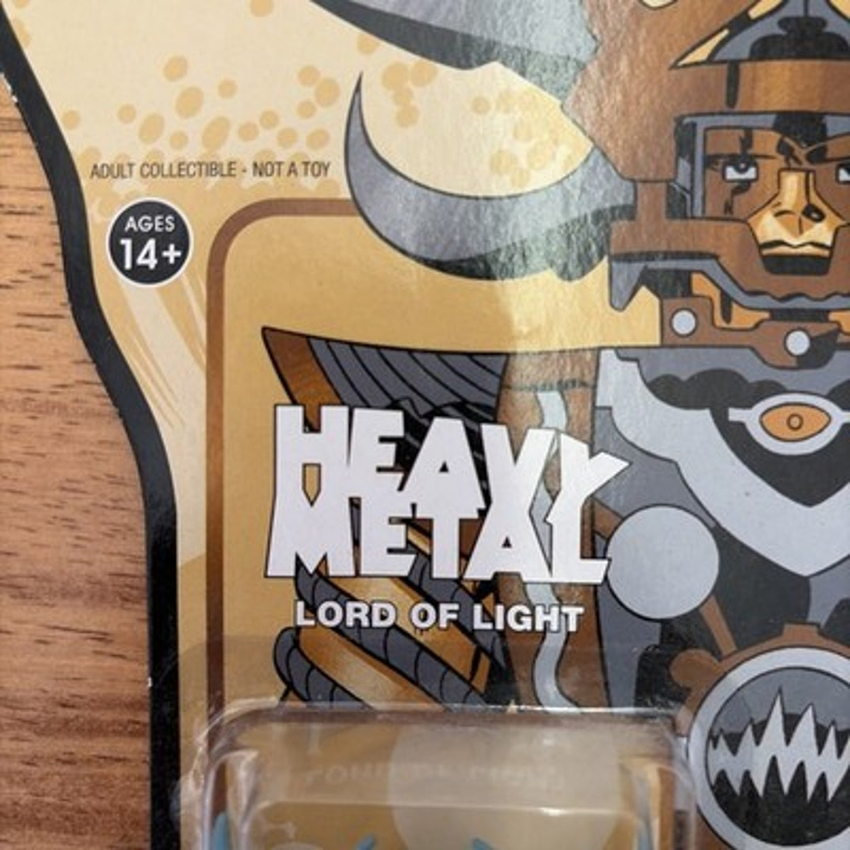 SUPER7 HEAVY METAL LORD OF LIGHT ACTION FIGURE REACTION NEW