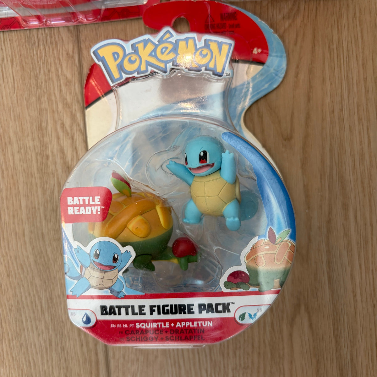 2022 Pokemon Battle Figure Packs LOT of 3 Packs - 5 Figures NEW