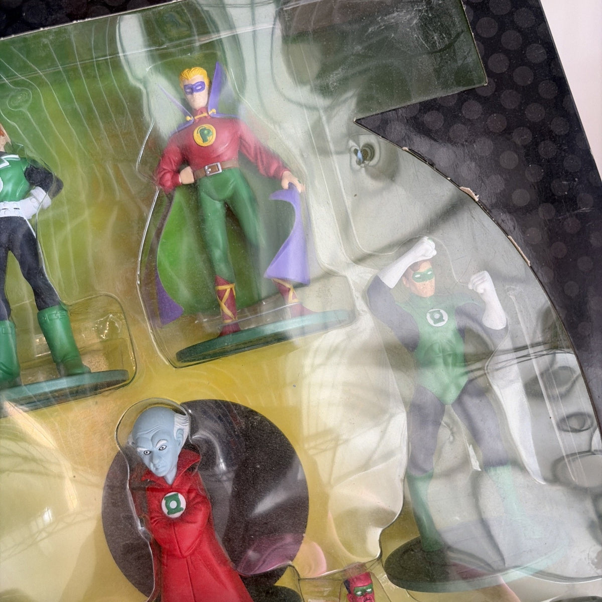 2000 DC Direct GREEN LANTERN 7 Piece Set Alan/Hal/Kyle/Ganthet/Guy/John/Sinestro