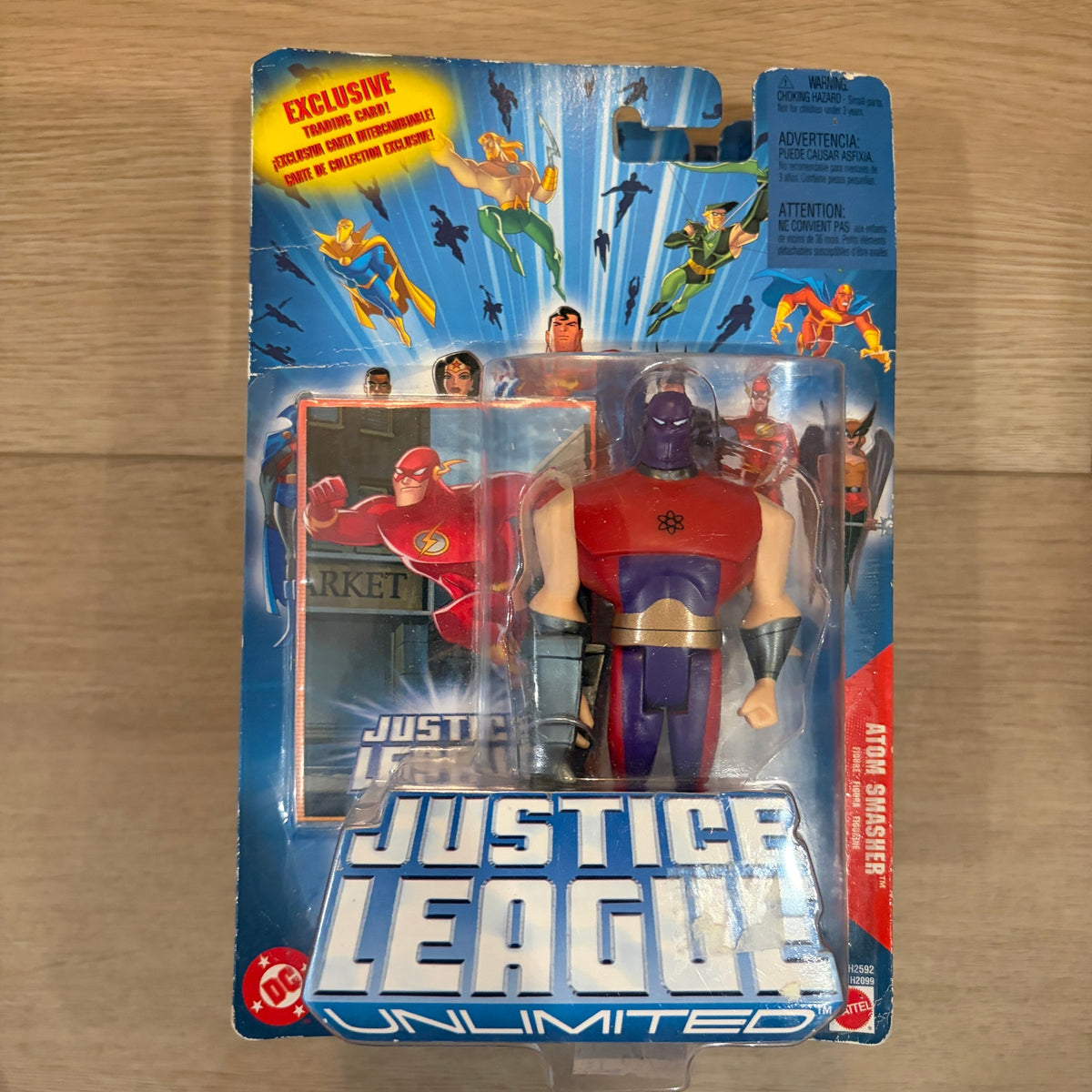 Justice League Unlimited 4 Figures Martian, Booster Gold, Atom Smasher, Amazo