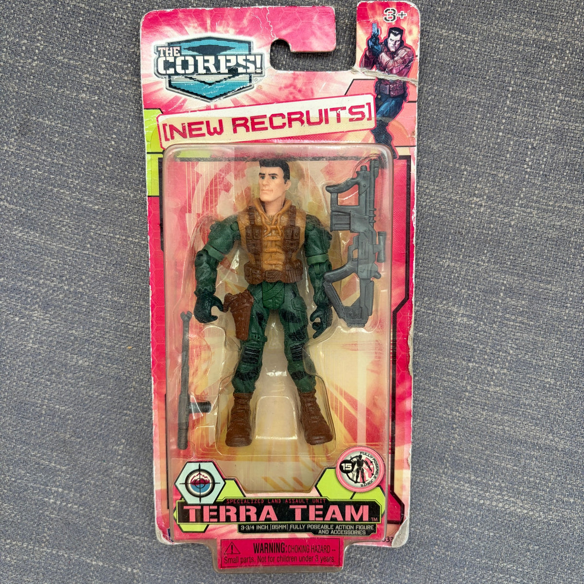 2011 Lanard Ninja Corps New Recruits Shinobi Squad, Terra Team LOT of 4 NEW