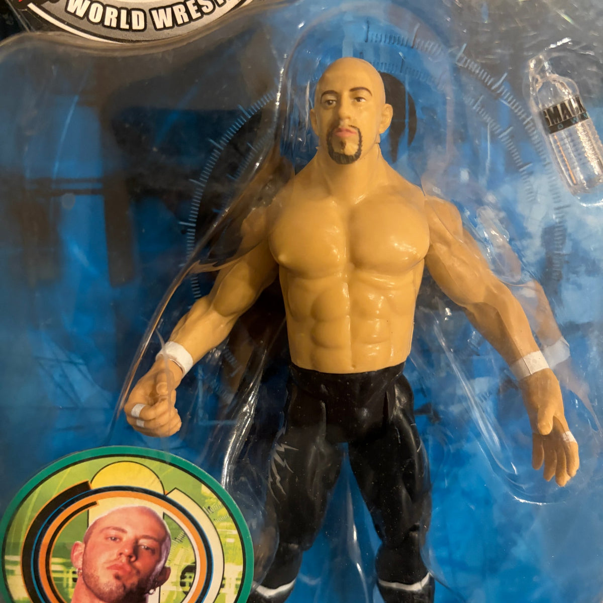 WWF Jakks Rulers of the Ring Series 4 Justin Credible Figure Sealed