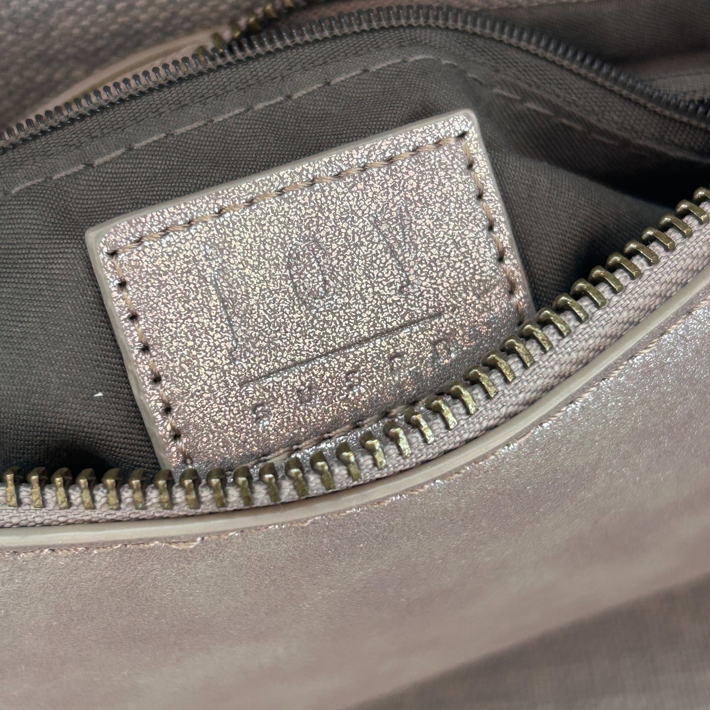 Joy Susan Gold Leather Wristlet  / Crossbody Bag