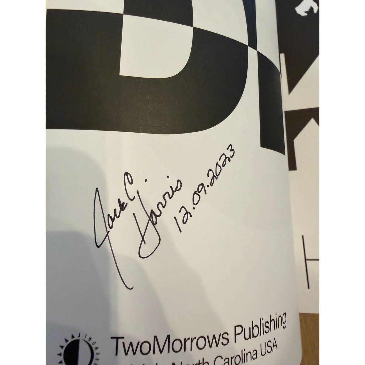Jack C. Harris Working With Ditko Paperback Softcover Signed by Author