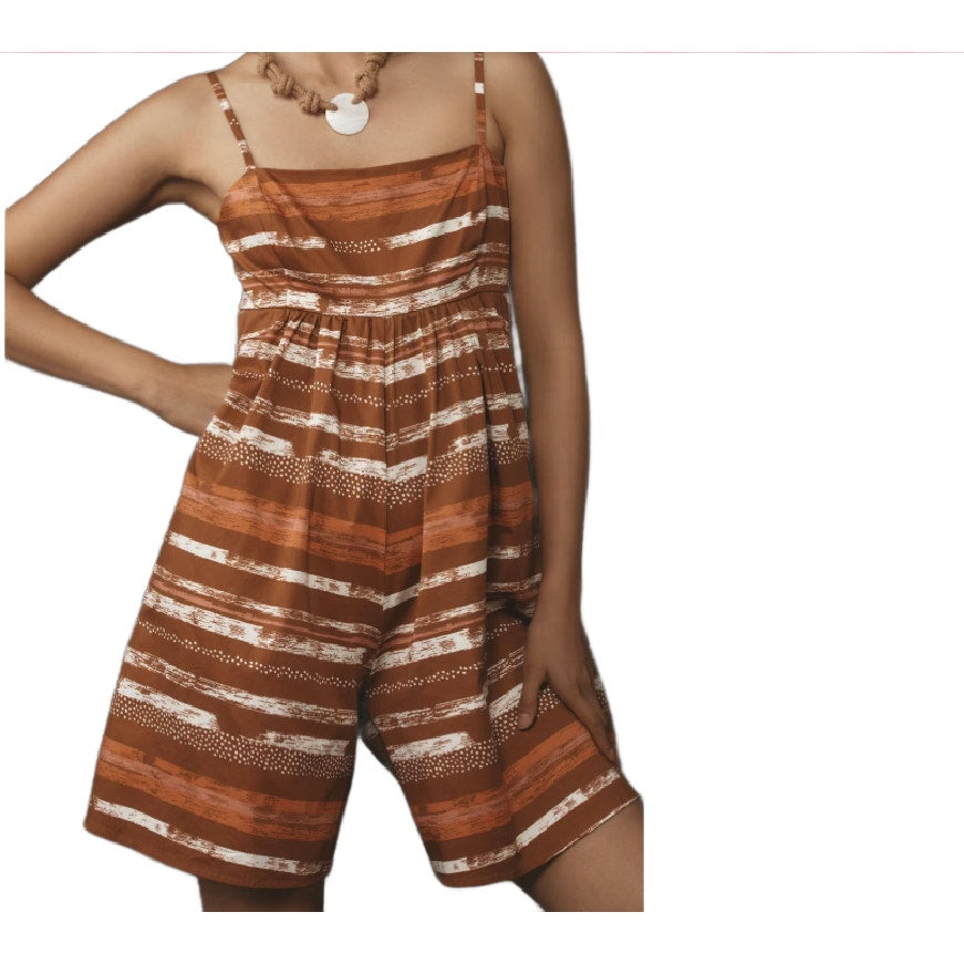 Anthropologie Hutch Bandeau Brown, Orange, Pink Womens Size Medium