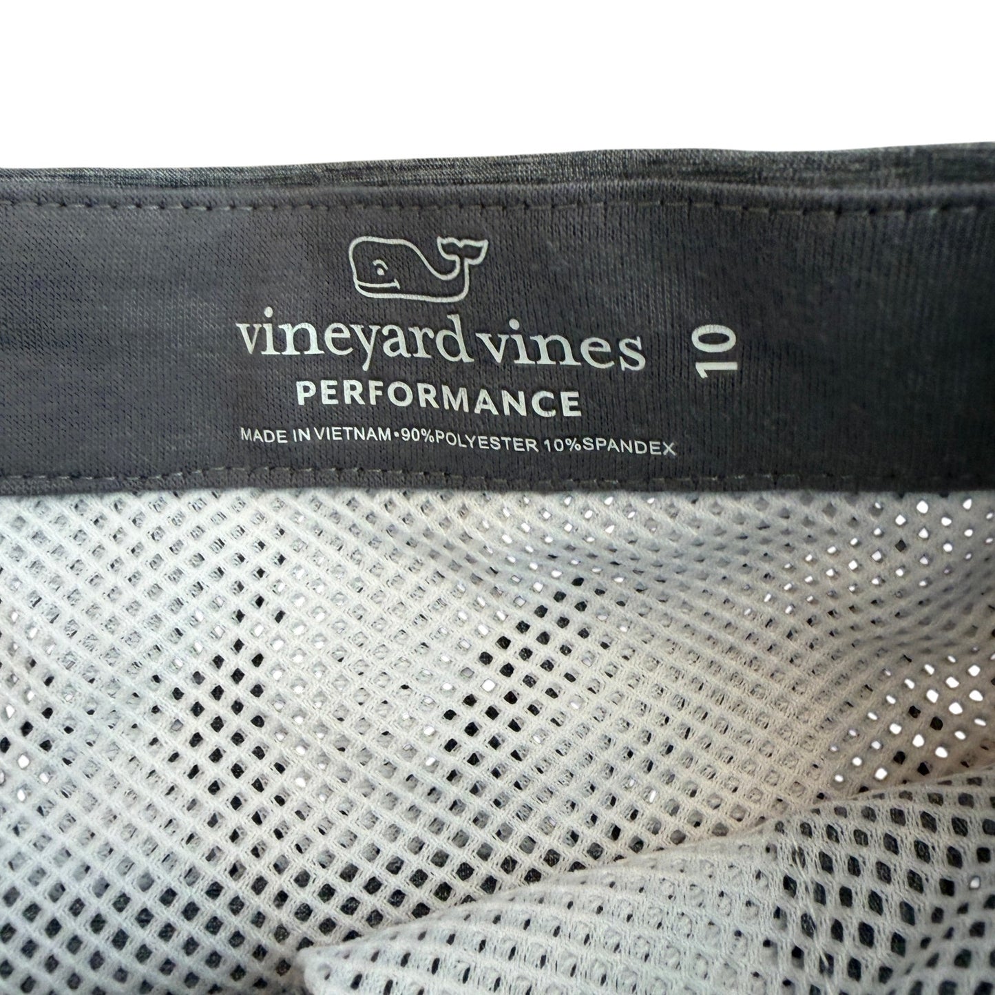 Vineyard Vines Gray Performance Shorts Adjustable Stretch Boys Size 10