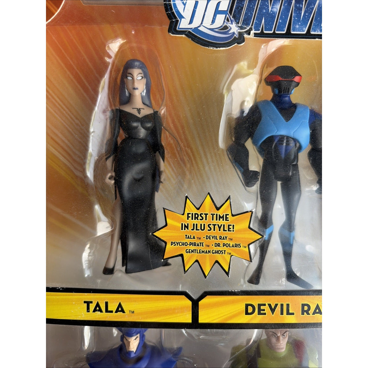 Mutiny In The Ranks DC Universe 6-Pack FJLU Tala Devil Ray Psycho Pirate Sealed