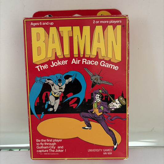 Batman The Joker Air Race Game - DC Comics - University Games - 1990 - SEALED