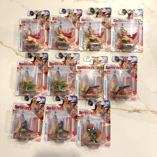 DC League of Super Pets Micro Collection Figures SET OF 11 Toys Mattel