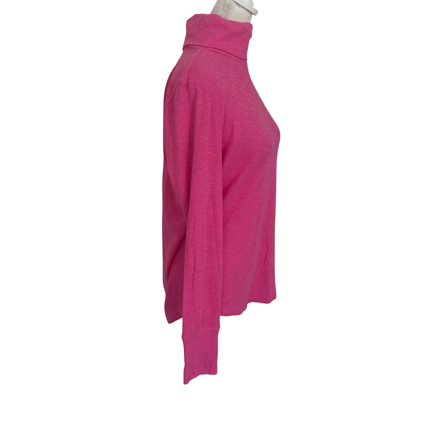 GAP NWT Hot Pink Ribbed Turtleneck Womens Size Medium NEW