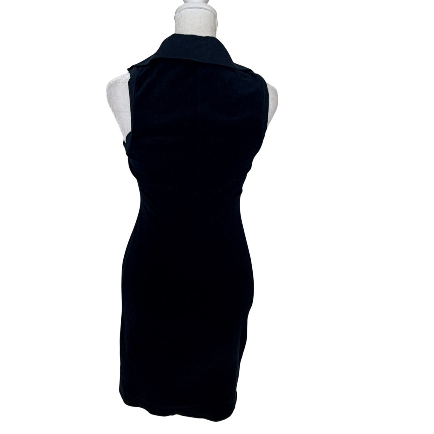 Anthropologie Stateside Navy Blue Sleeveless Terry Cloth Dress Womens Size XS