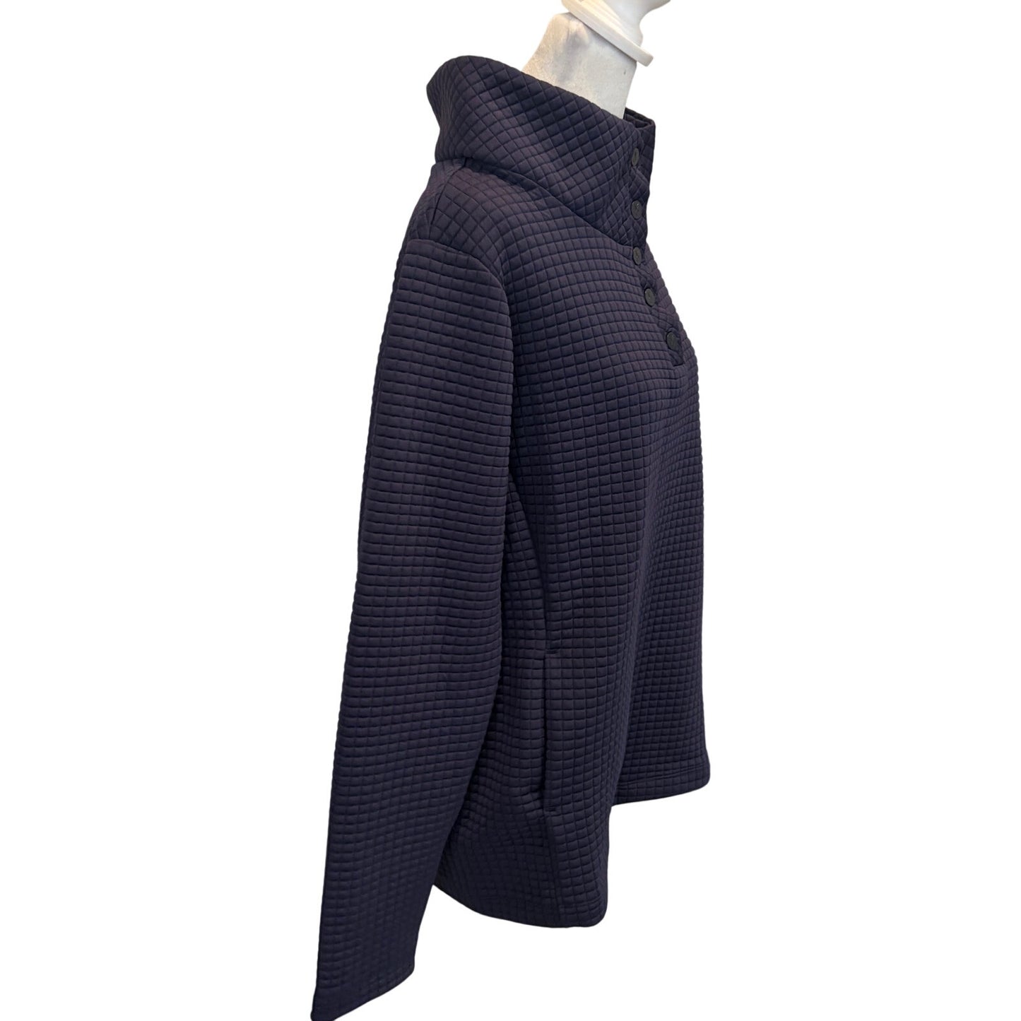 Dudley Stephens Navy Blue Perry Street Pullover Womens Size Large NEW