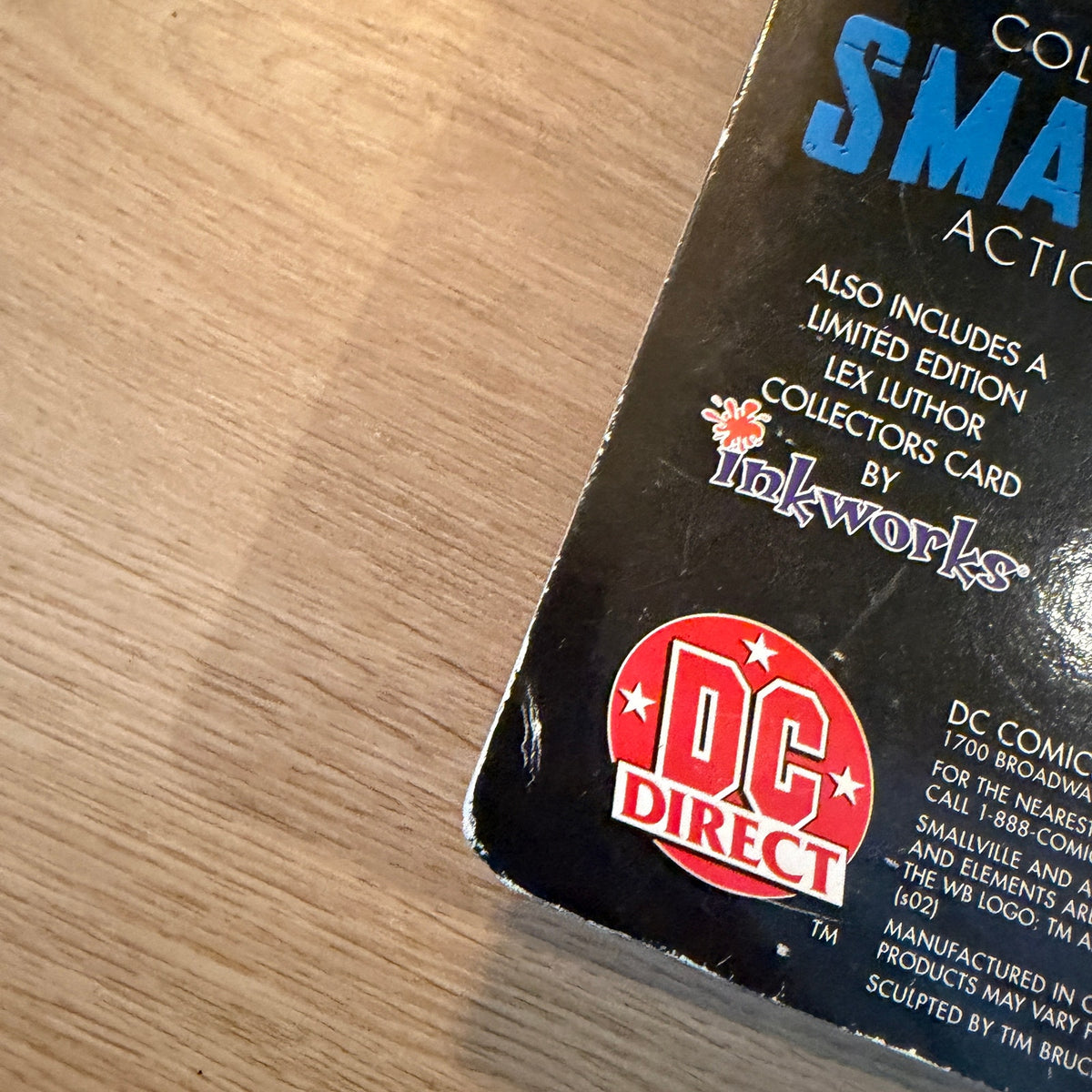 DC Direct Smallville Action Figure Fully Poseable Lex Luthor NEW