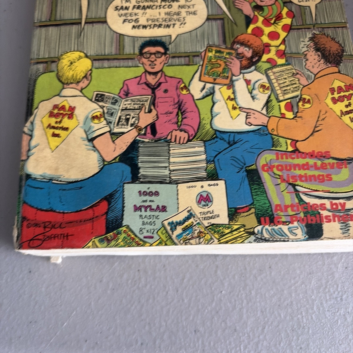 THE OFFICIAL UNDERGROUND & NEWAVE COMIX PRICE GUIDE 1st EDITION 1982