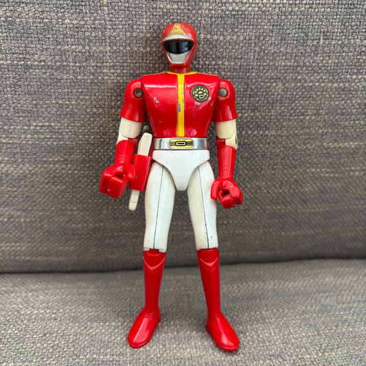 Popy Chogokin Dyna Red 1983 Japan Kagaku Sentai Dynaman Die-Cast 4.5" Tall