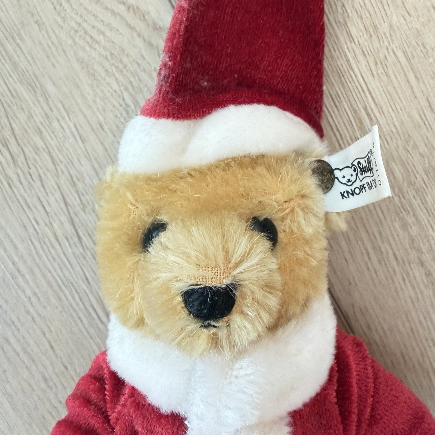 Vintage Steiff Santa Bear 7” Limited Edition