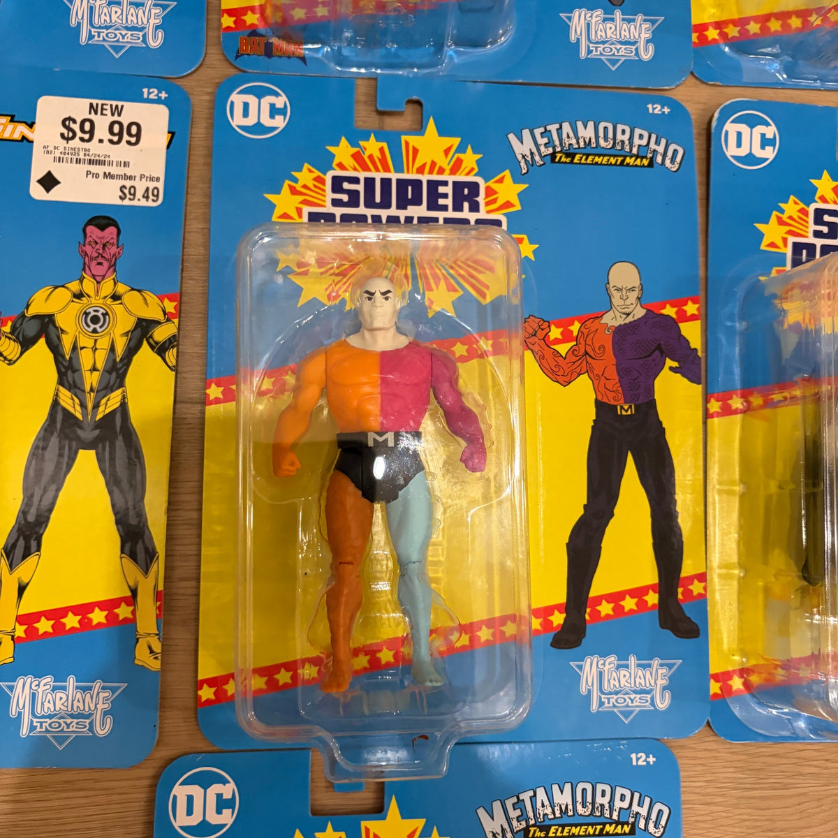 Super Powers 2024 LOT 7 Action Figures NEW Wonder Woman, Batman, Aqua, MORE
