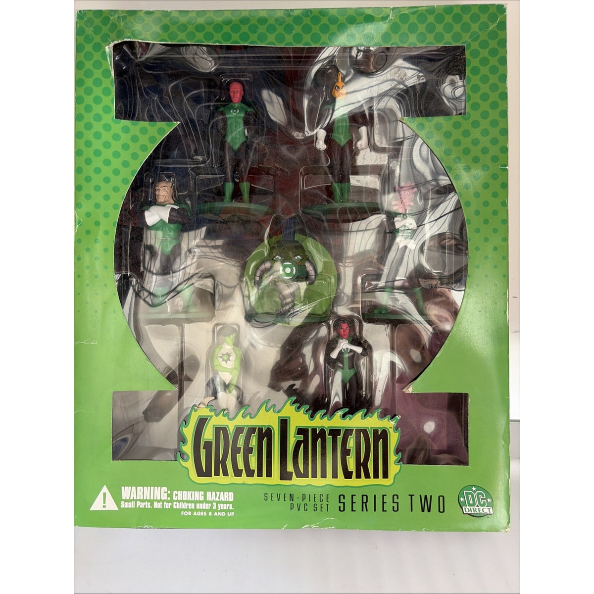 2001 DC Direct GREEN LANTERN 7 Piece Set