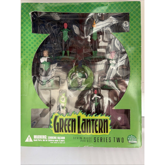 2001 DC Direct GREEN LANTERN 7 Piece Set
