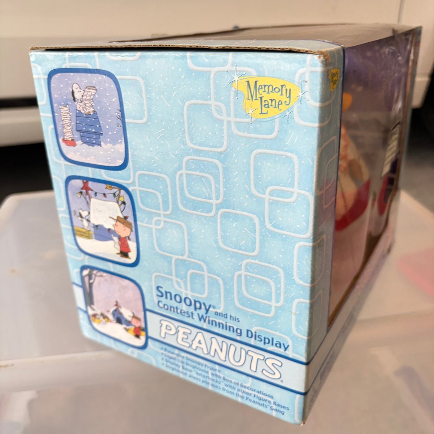 Peanuts Snoopy's Contest Winning Display Playset A Charlie Brown Christmas NEW